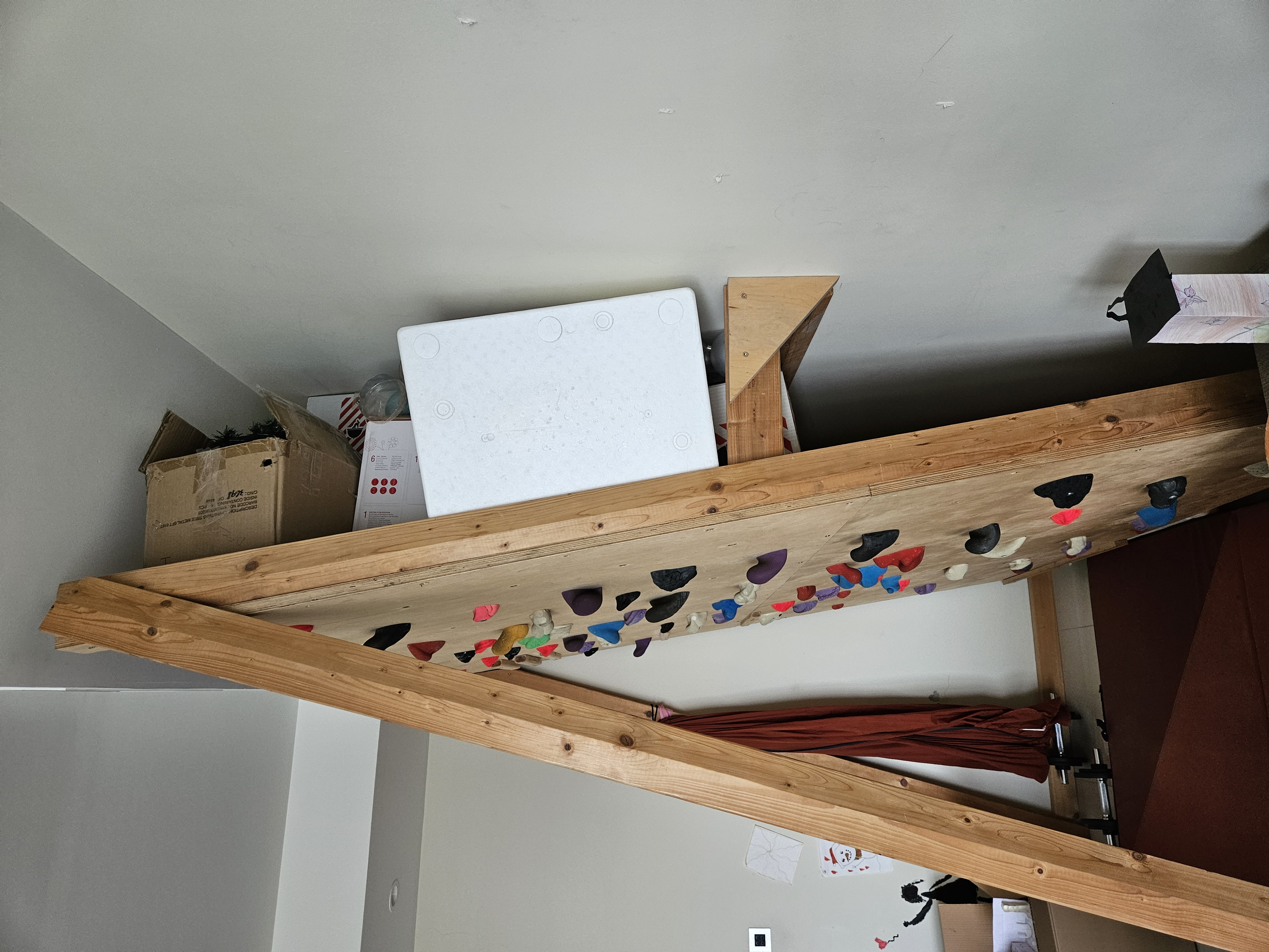 Climbing wall + Crashpad